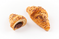 Botercroissant met chocolade-hazelnoot (4735)