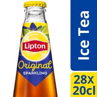 Liptonice tea glazen flesjes