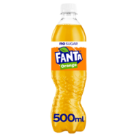 Fanta orange zero pet