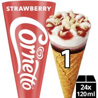 Cornetto aardbei