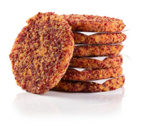 Crunchy kimchi burger