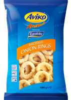 Breaded onion rings