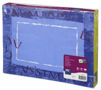 Placemats blauw/roma