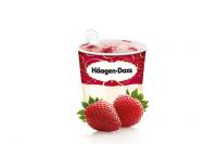 Strawberry en cream ijscup