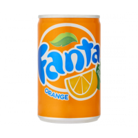 Fanta orange mini blikjes