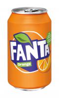 Fanta orange blik