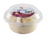 Mousse cup vanille-kers