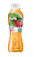 Fuze tea green raspberry mint no sugar pet fles
