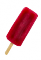 Framboos lolly
