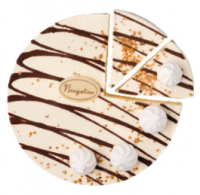 Nougatine roomijstaart