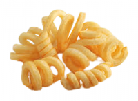 Twister frites ongekruid