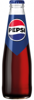 Pepsi zero glazen fles