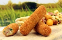 Aspergekroket met ham