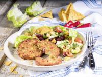 Vegetarische chiliburger