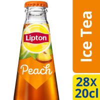 Geblokkeerd: Liptonice peach glazen flesjes