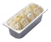 Witte chocolade ijs
