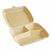 Geblokkeerd: Menubak 3-vaks beige