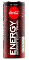 Geblokkeerd: Coca cola energy no sugar blik