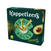 Geblokkeerd: Veggie rolls guacmole