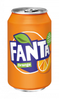 Geblokkeerd: Fanta orange Deens blik