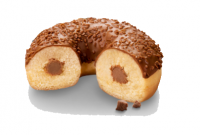 Geblokkeerd: Gevulde milka donut