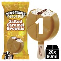 Geblokkeerd: Peace pop salted caramel brownie