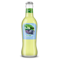 Fuze tea green blueberry lavend no sugar glazen fl