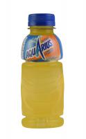 Geblokkeerd: Aquarius orange geel pet fles