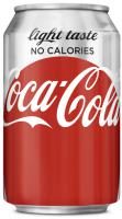 Coca cola light blik