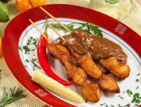 Geblokkeerd: Sate kip