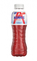 Aquarius zero red peach pet fles