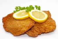 Varkensfilet schnitzel gepaneerd