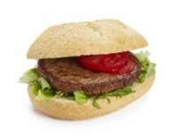 Black angus beefburger