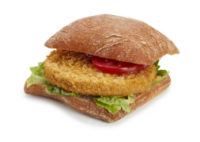 Crunchy burger (kip)