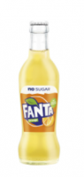 Fanta orange no sugar glazen flesjes