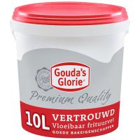 Frituurvet rood vloeibaar vertrouwd