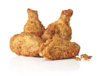 Crispy chik'n wings gourmet style