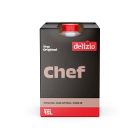 Chef frying oil