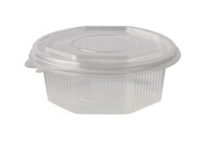 Saladebak transparant 375cc