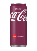 Cherry coke blik