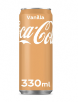 Coca cola vanille blik