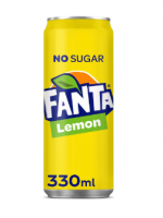 Fanta lemon zero blik