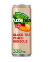 Fuze tea peach hibiscus blik