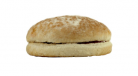 Hamburgerbun white floured bap 12