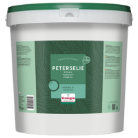 Peterselie gesneden