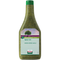 Spiceoil green herbs garlic pure