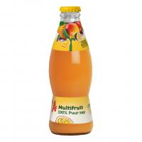 Multifruit glazen flesjes