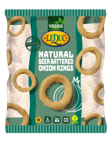 Natural beer battered onion rings
