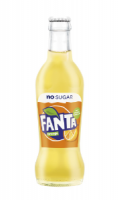 Fanta orange zero flesje