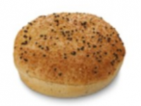 Black pepper hamburger bun 223360